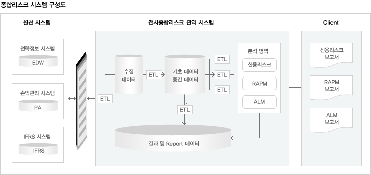 컨설팅 및 SI  -  종합리스크 시스템